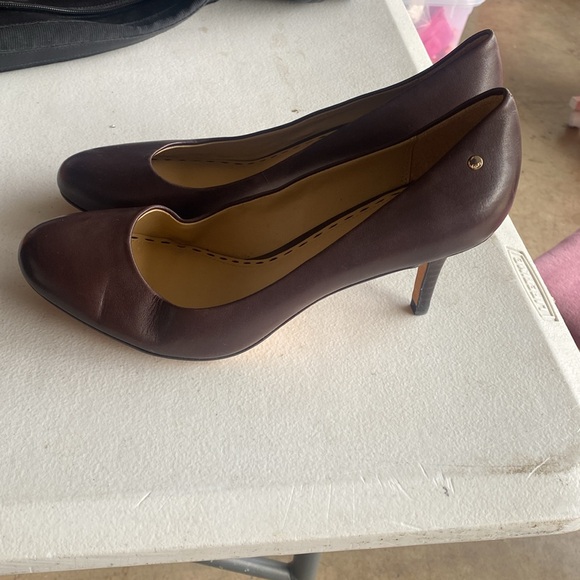 Authentic Coach Heels Brown size 8 - Picture 2 of 7